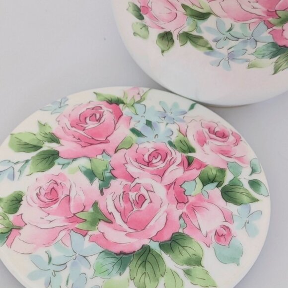 Two set of Abbott tea cup with their lid and the tea strainer - Picture 5 of 6